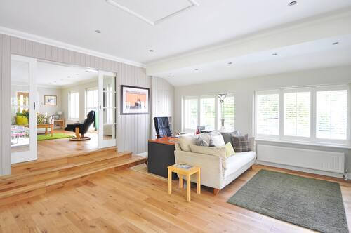 Home Interior Deck Floor | Custom Decks